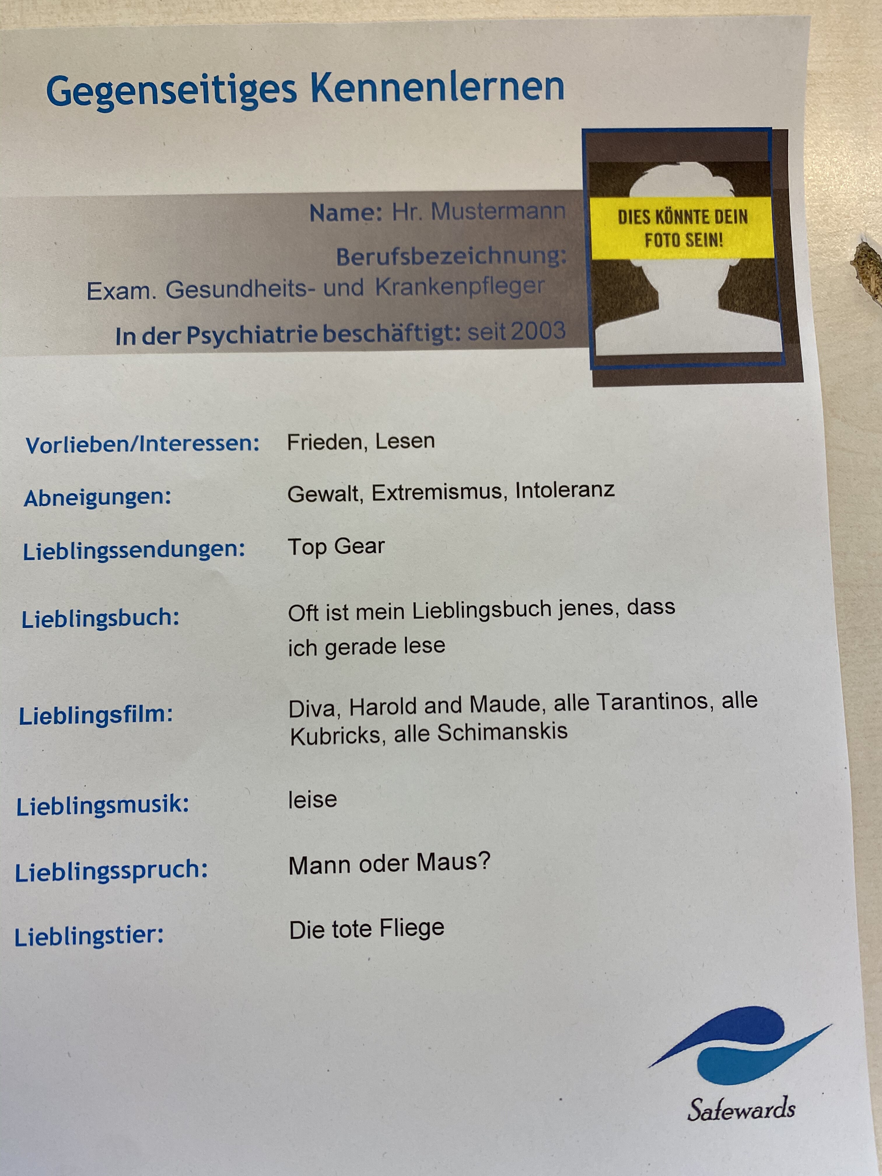 Fachpflegetreffen für Psychiatrie in Wissen | hotel-sternzeit.de